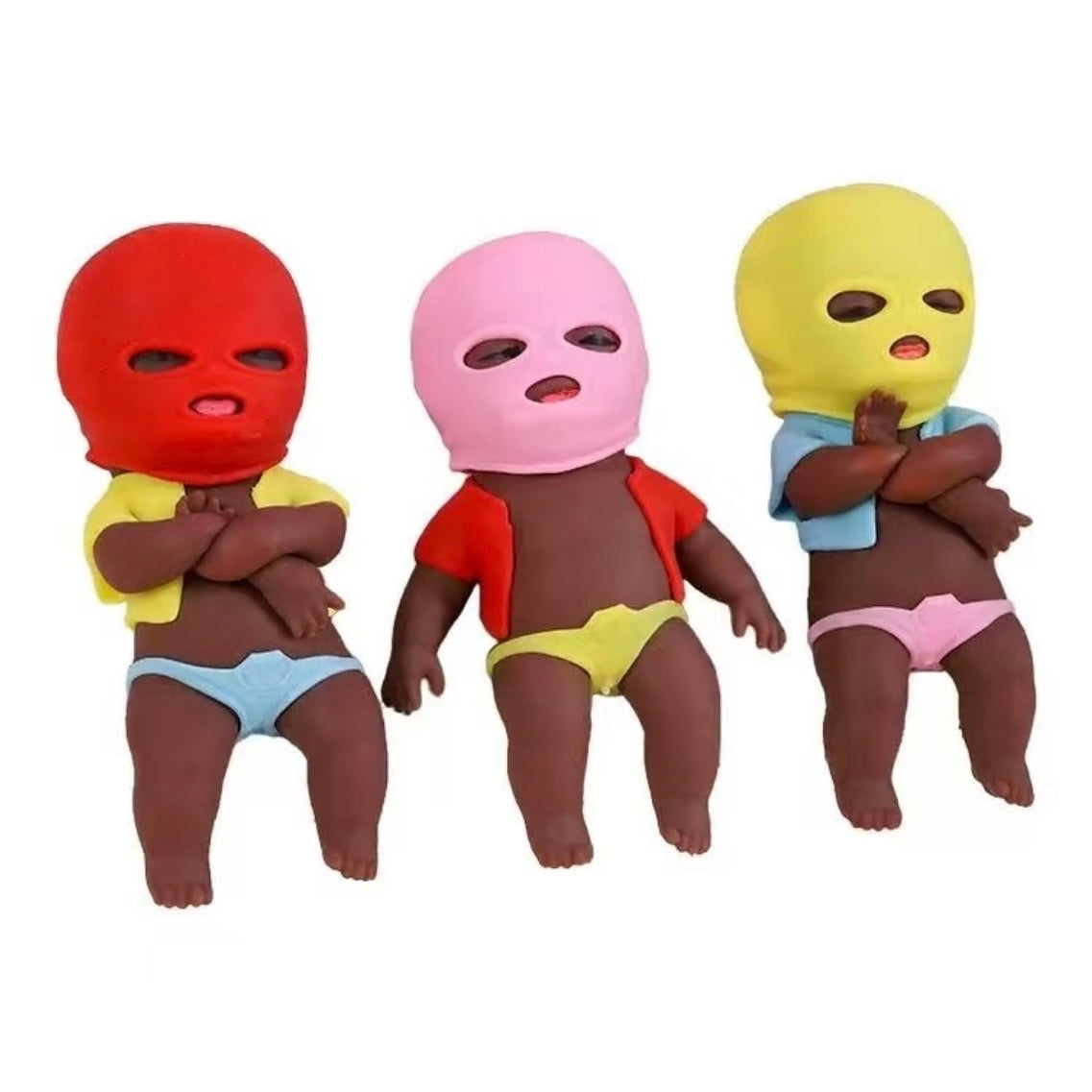 [Little Bandit] Natasha Baby Doll Squeeze Toy – Prank & Gag Toy