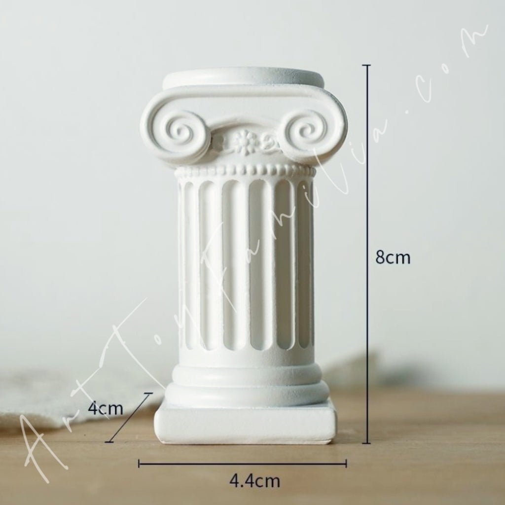 Art Toy Familia - Roman Column Decoration Display - 123 A Display Only No Doll