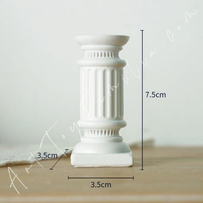 Art Toy Familia - Roman Column Decoration Display - 123 C Display Only No Doll