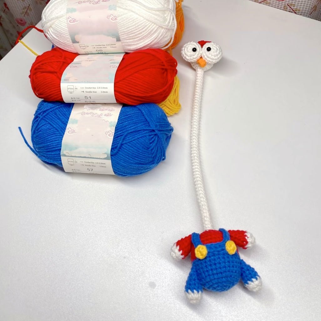 Art Toy Familia - Long Neck Chicken Crochet Plush, Cartoon Animal Crochet Toy Gift, C007 Chicken