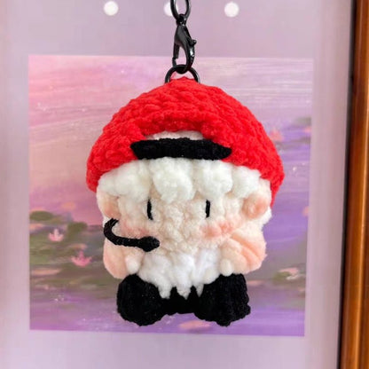 Art Toy Familia - Bigbang G - Dragon Crochet Doll Keychain, Kpop Handmade Chibi Amigurumi Doll Gift, C010 Baseball Cap