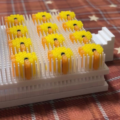Multi-Layer Mass-Producible Perler Bead Board for 2.6mm beads- 5 Layers Vertical