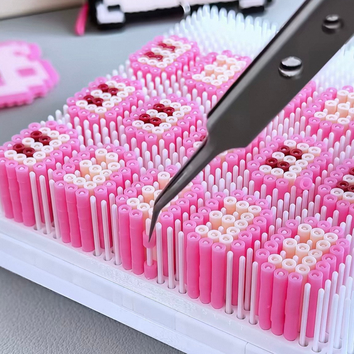 Multi-Layer Mass-Producible Perler Bead Board for 2.6mm beads- 5 Layers Vertical