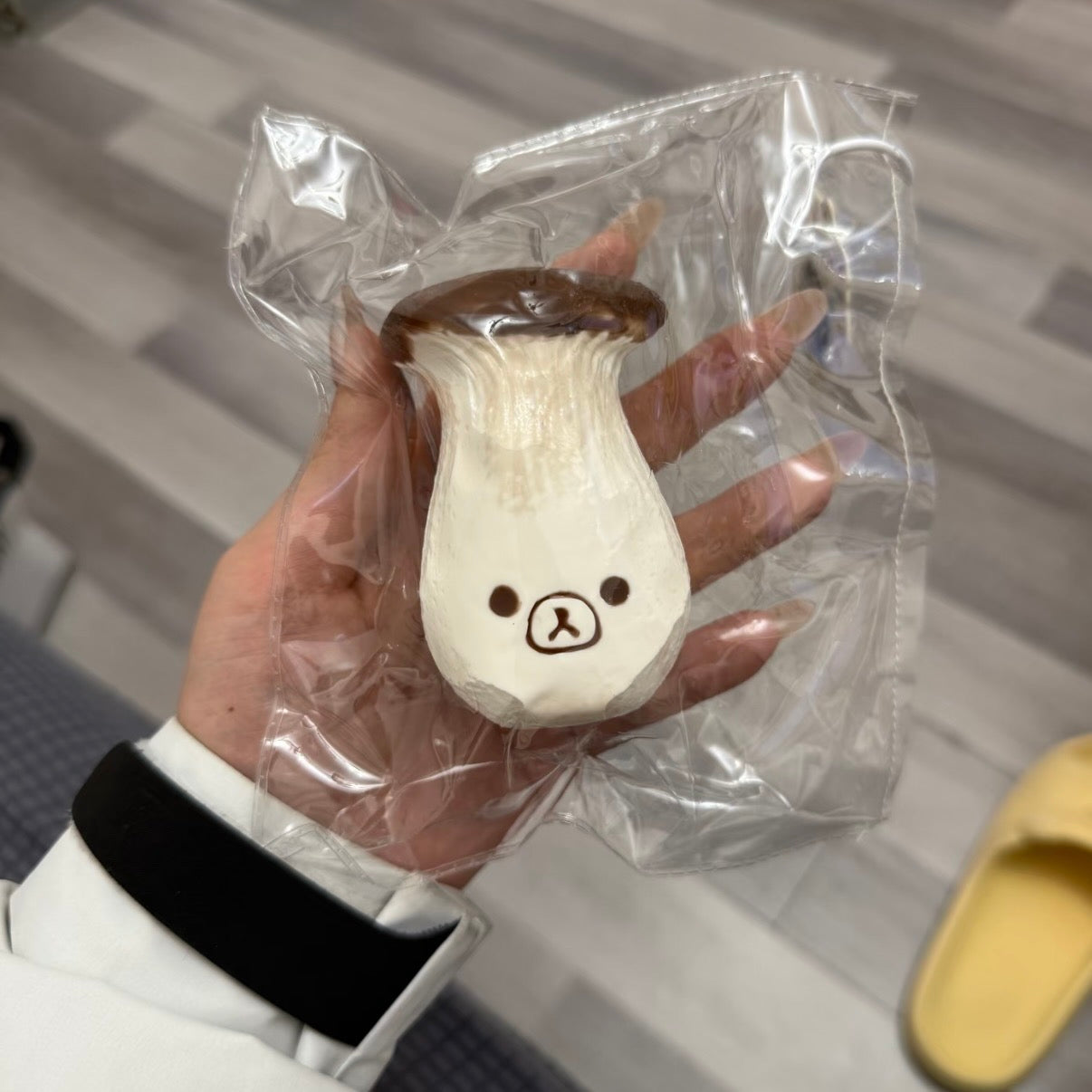 Mushroom Bear Taba Squishy - Buttery Soft 195g