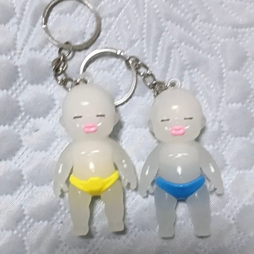 Natasha Baby Color-Changing Keychain Pendant