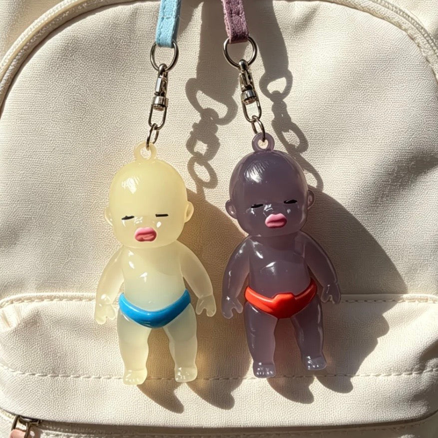 Natasha Baby Color-Changing Keychain Pendant