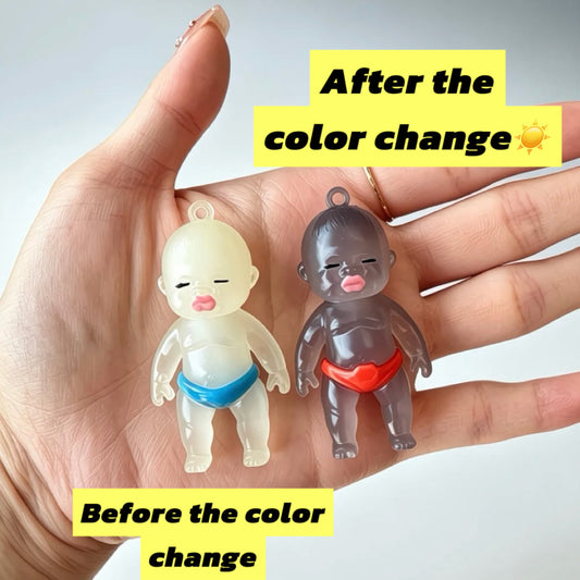 Natasha Baby Color-Changing Keychain Pendant