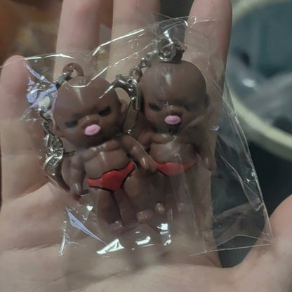 Natasha Baby Mini Charm Keychain