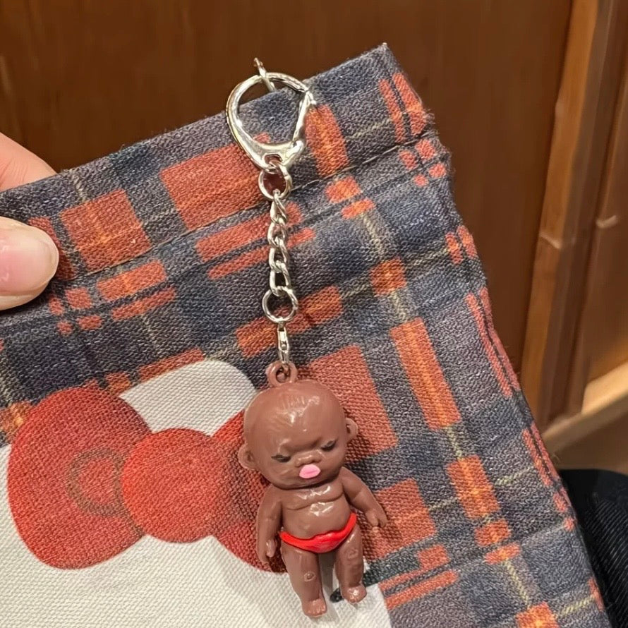 Natasha Baby Mini Charm Keychain