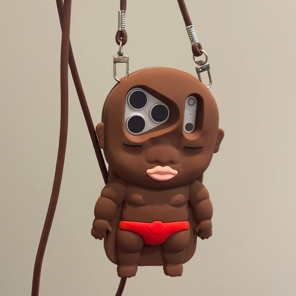 Natasha iPhone Case with Detachable Crossbody Strap