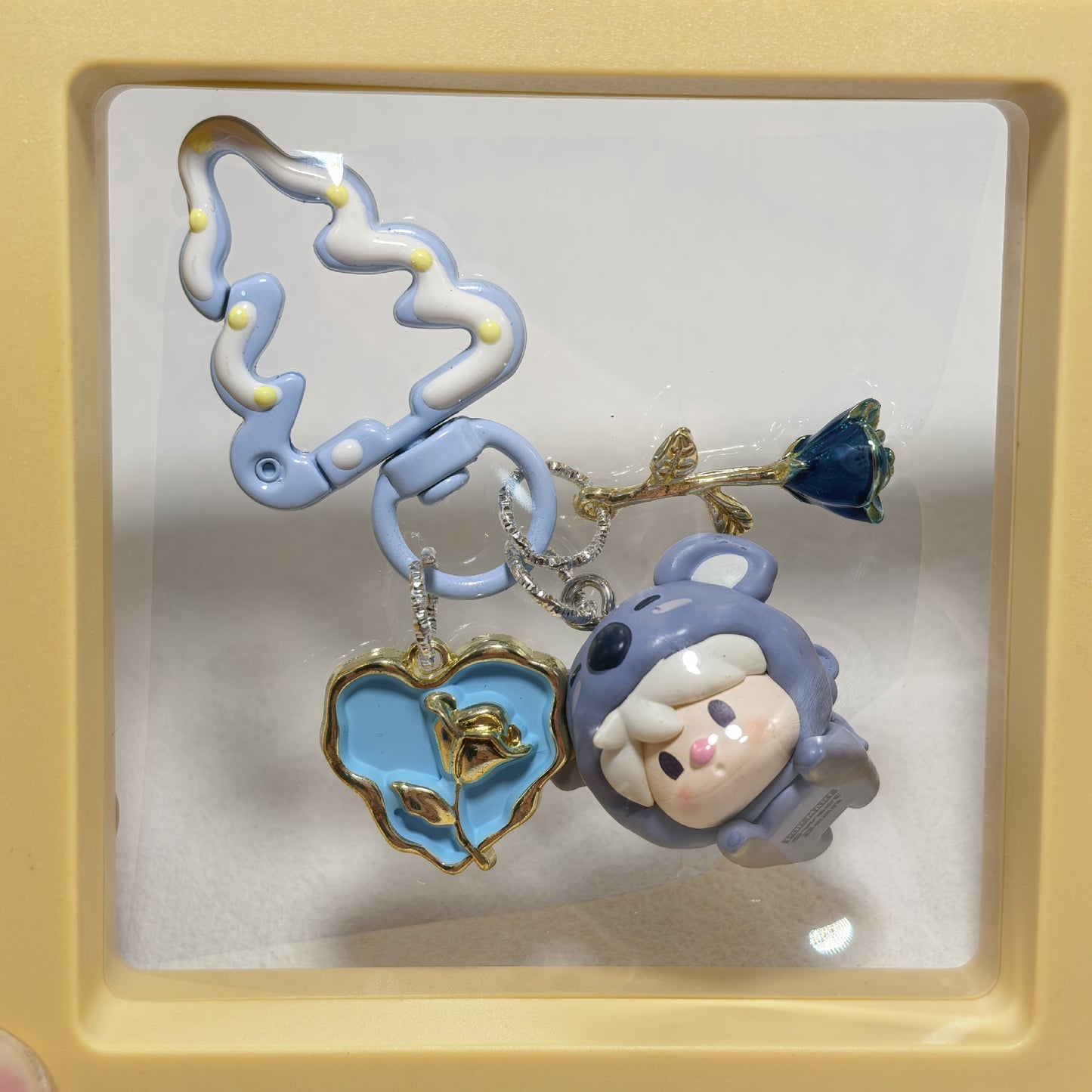 Pop Bean Pajama Party Phone Charm - Papa Koala