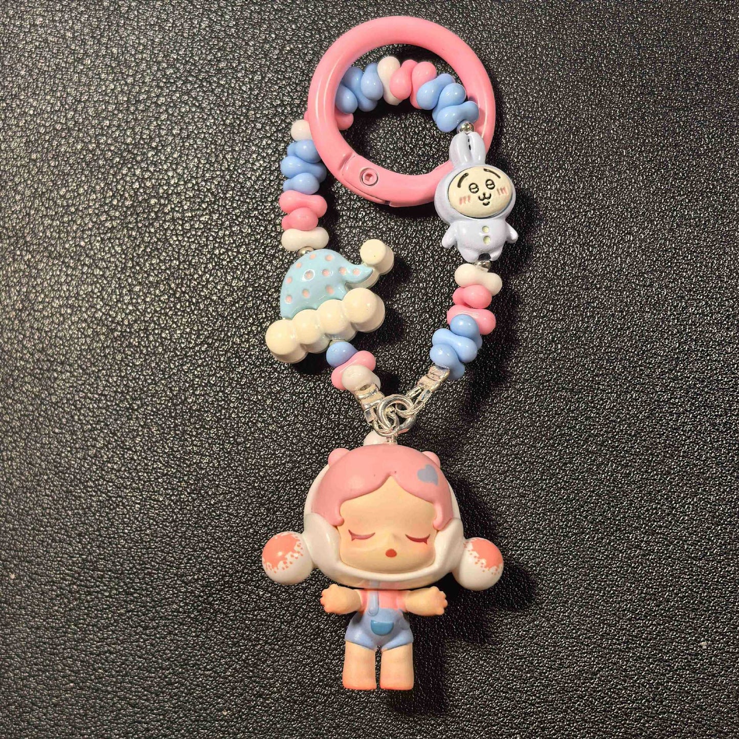 Bracelet Charm | Pop Bean Beaded Chain Pop Mart SKULLPANDA DIMOO MOLLY Figures