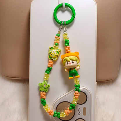 Phone Charm | Pop Bean Alloy Bead Chain Hug Series Pop Mart Figures