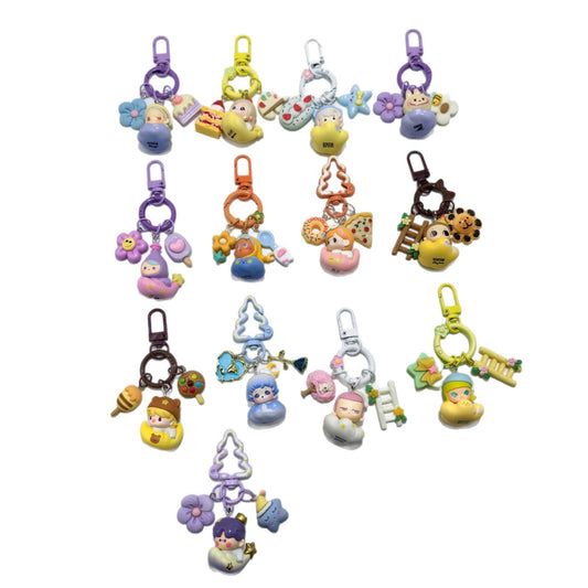 Phone Charm | Pop Bean Good Night Starry Sky Resin Pendant