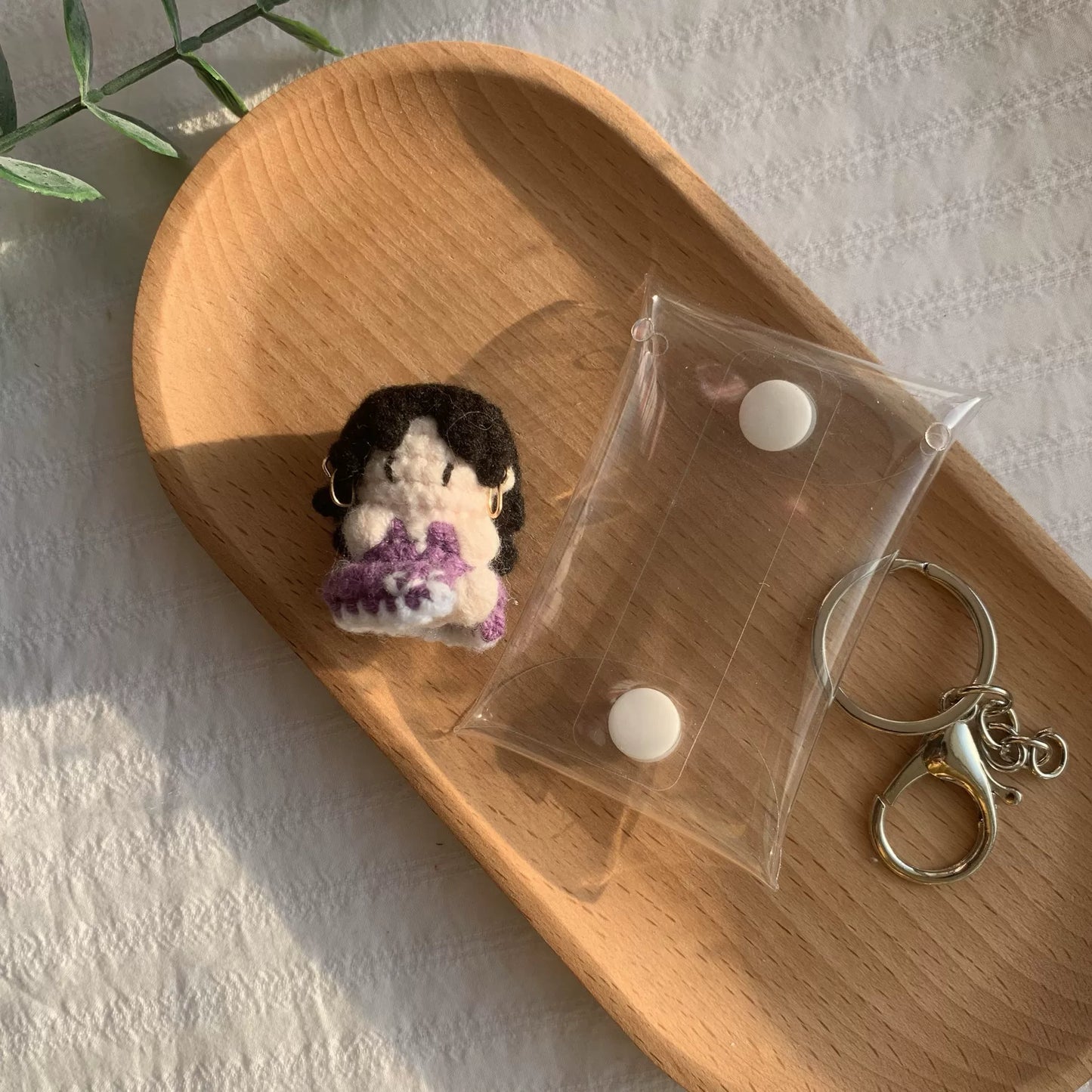 Art Toy Familia - One Piece Handmade Crochet Doll,Chibi Amigurumi Keychain Gift,C015 Boa Hancock Random Color