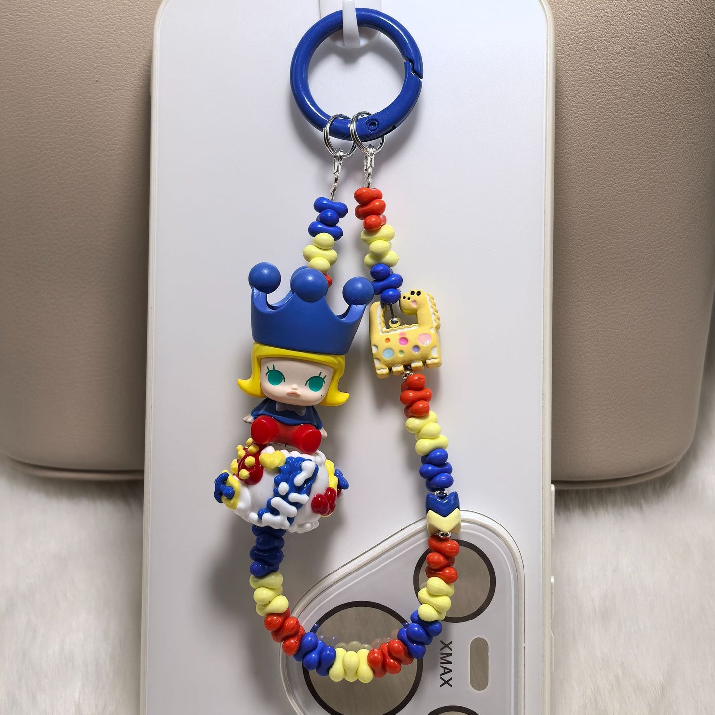 Phone Charm | Pop Bean Alloy Bead Chain Hug Series Pop Mart Figures