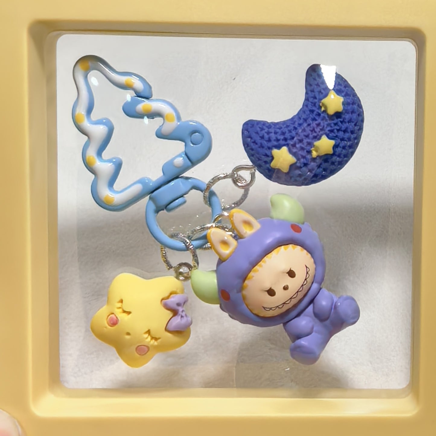 Pop Bean Pajama Party Phone Charm - Mini Monster