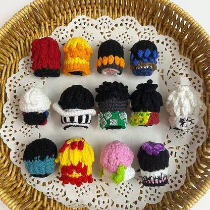 Art Toy Familia - Demon Slayer Crochet Doll, Kimetsu No Yaiba Plush Keychain, Chibi Amigurumi Doll Gift, C013 Kamado Tanjirou