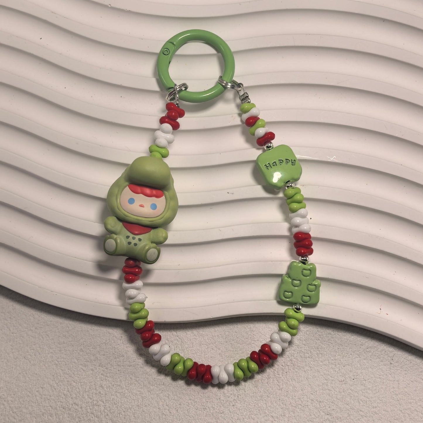 Phone Charm | Pop Bean Alloy Bead Chain Hug Series Pop Mart Figures