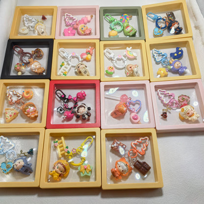 Pop Bean Pajama Party Phone Charm - Full Collection