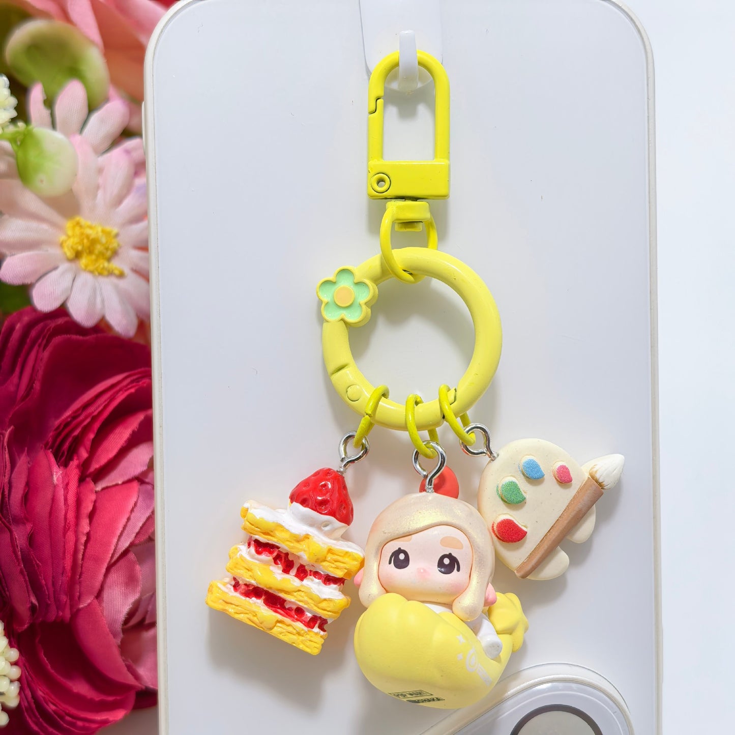 Phone Charm | Pop Bean Good Night Starry Sky Resin Pendant