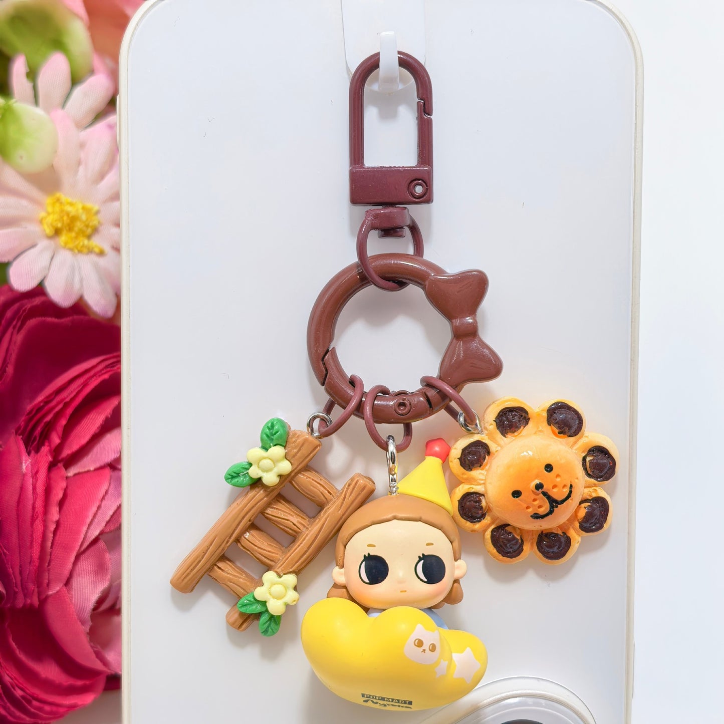 Phone Charm | Pop Bean Good Night Starry Sky Resin Pendant