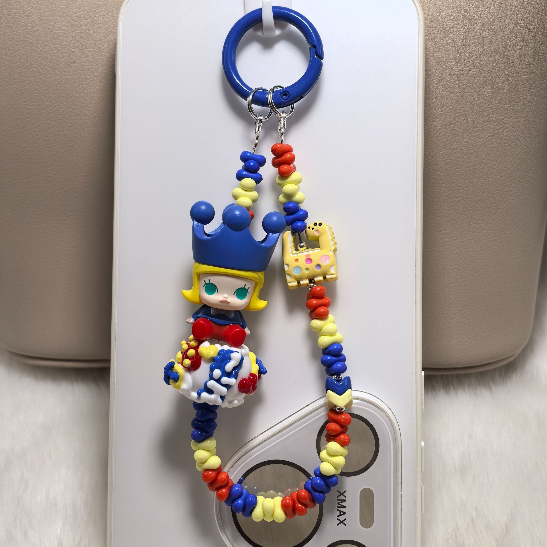 Phone Charm | Pop Bean Alloy Bead Chain Hug Series Pop Mart Figures