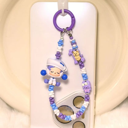 Phone Charm | Pop Bean Alloy Bead Chain Hug Series Pop Mart Figures