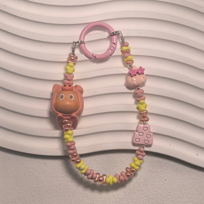 Phone Charm | Pop Bean Alloy Bead Chain Hug Series Pop Mart Figures