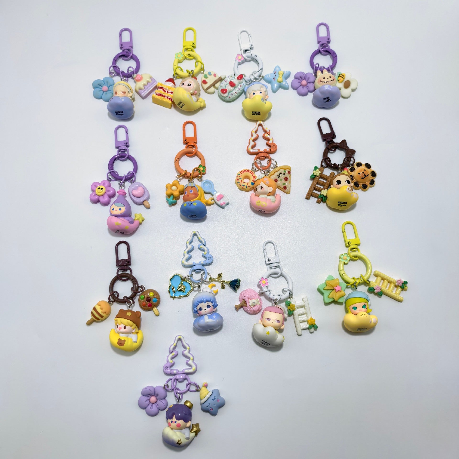 Phone Charm | Pop Bean Good Night Starry Sky Resin Pendant