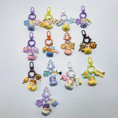 Phone Charm | Pop Bean Good Night Starry Sky Resin Pendant