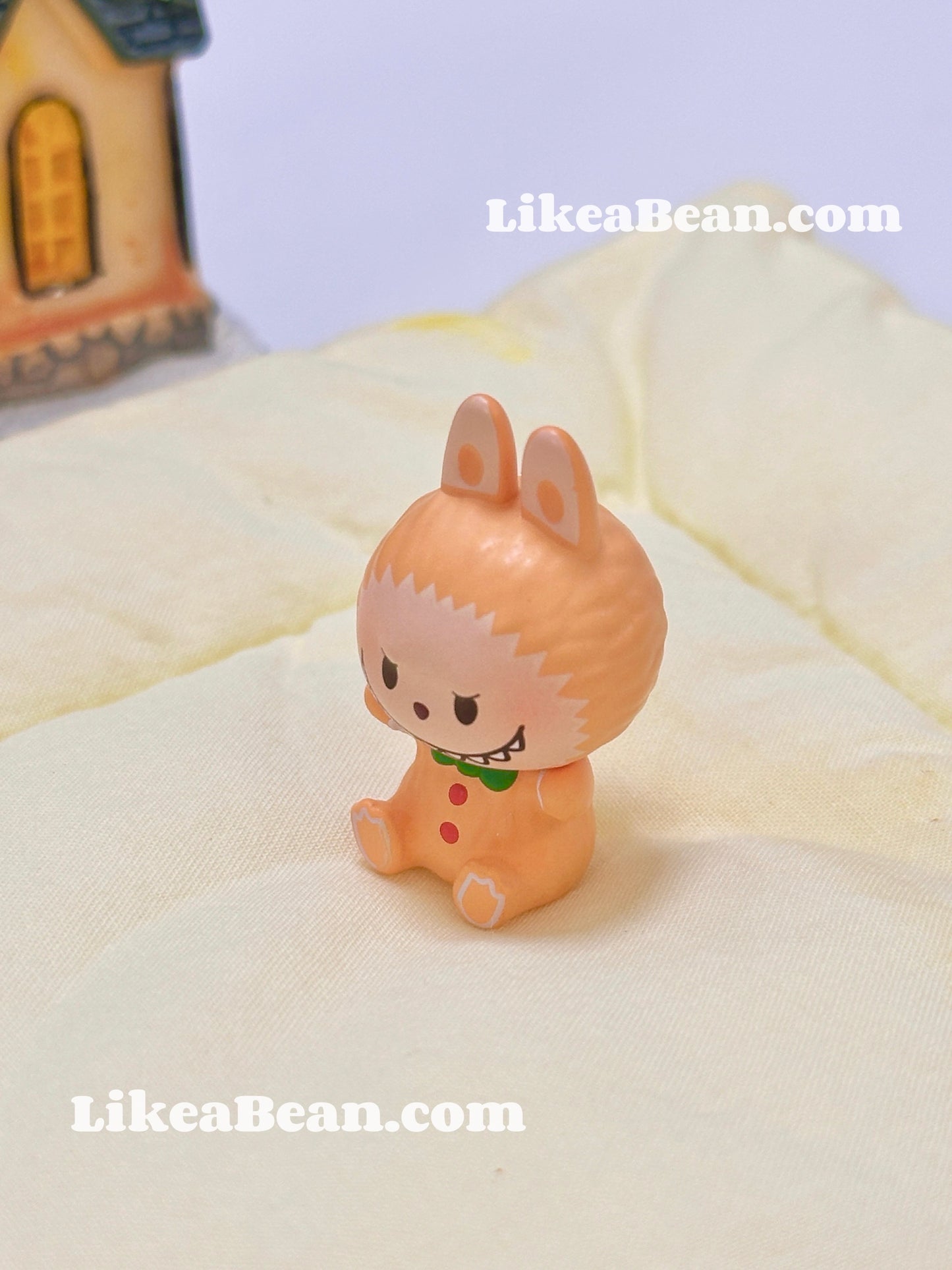 Pop Bean Christmas Party Series - Labubu Gingerbread Man