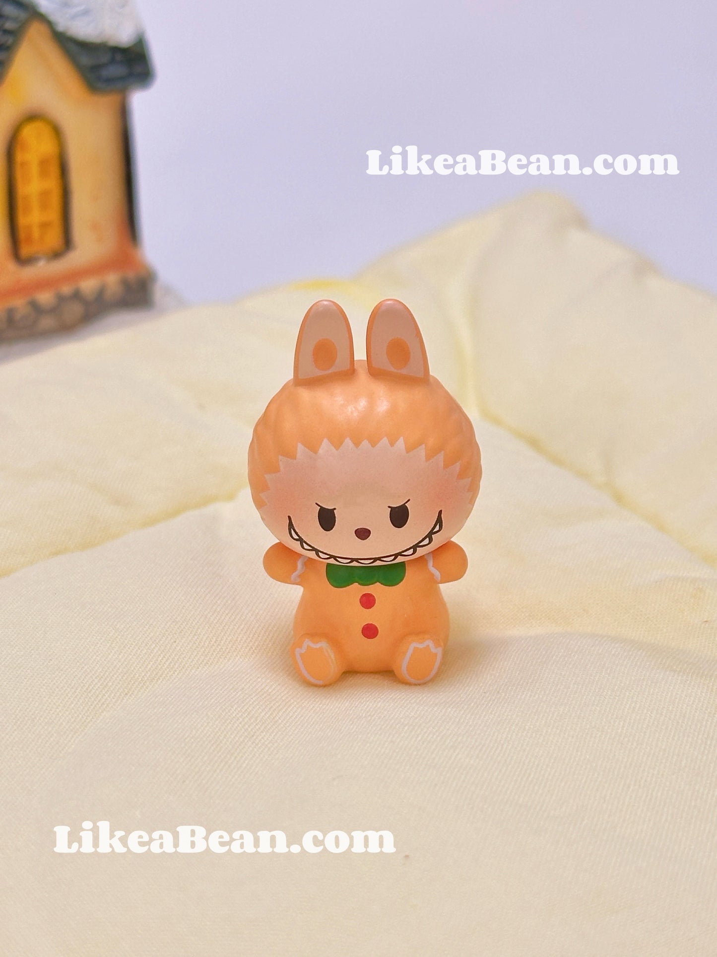 Pop Bean Christmas Party Series - Labubu Gingerbread Man