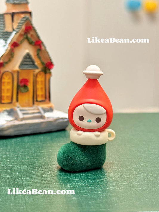 Pop Bean Christmas Sock Series - Pucky