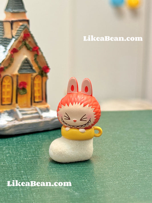 Pop Bean Christmas Sock Series - Labubu