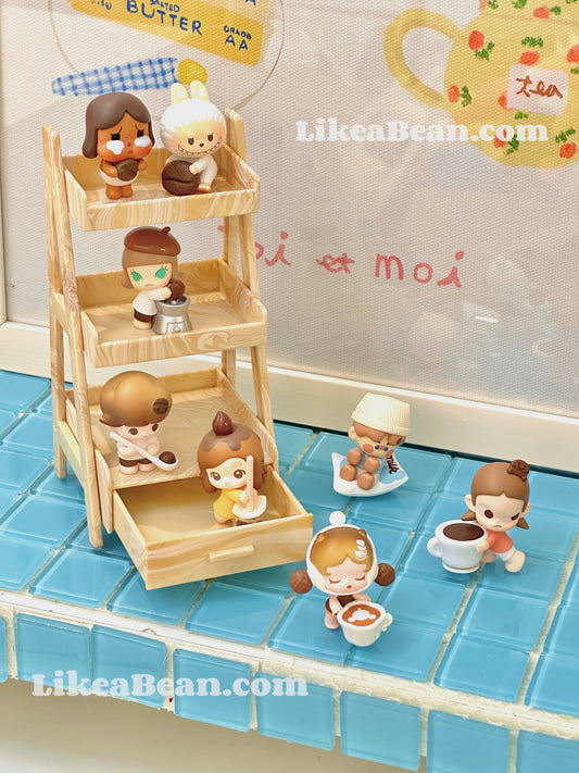 Pop Bean Coffee Factory Series Doll - Set of 8 beans