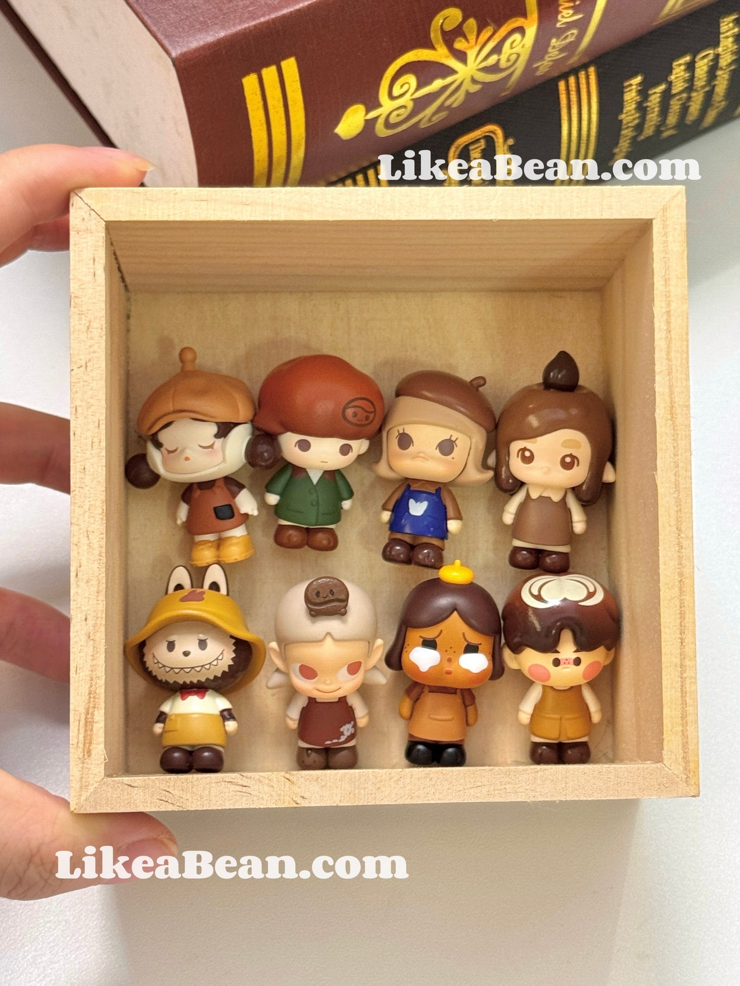 Pop Bean Coffee Factory Series (Standing) - Set of 8 beans