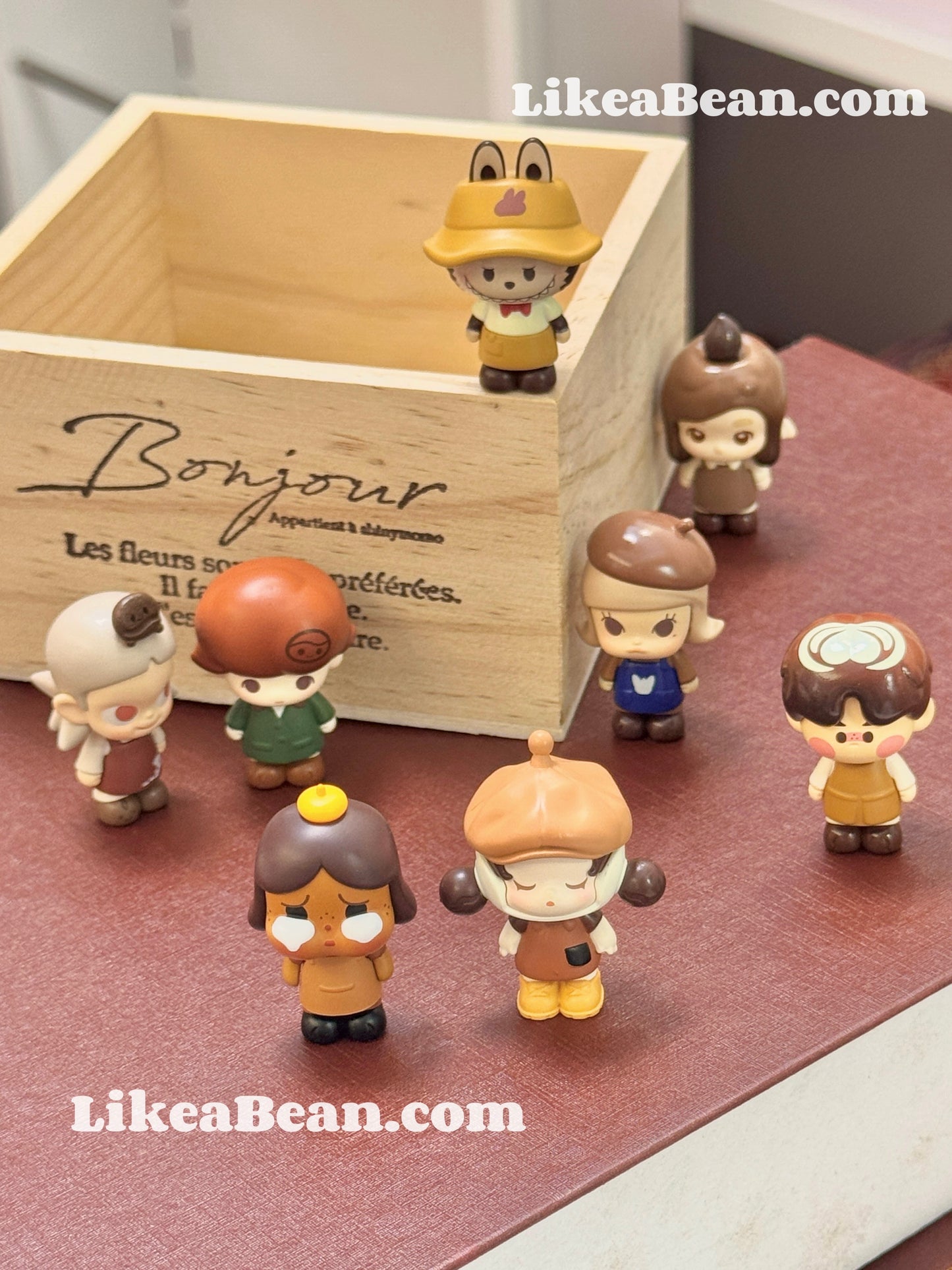 Pop Bean Coffee Factory Series (Standing) - Set of 8 beans