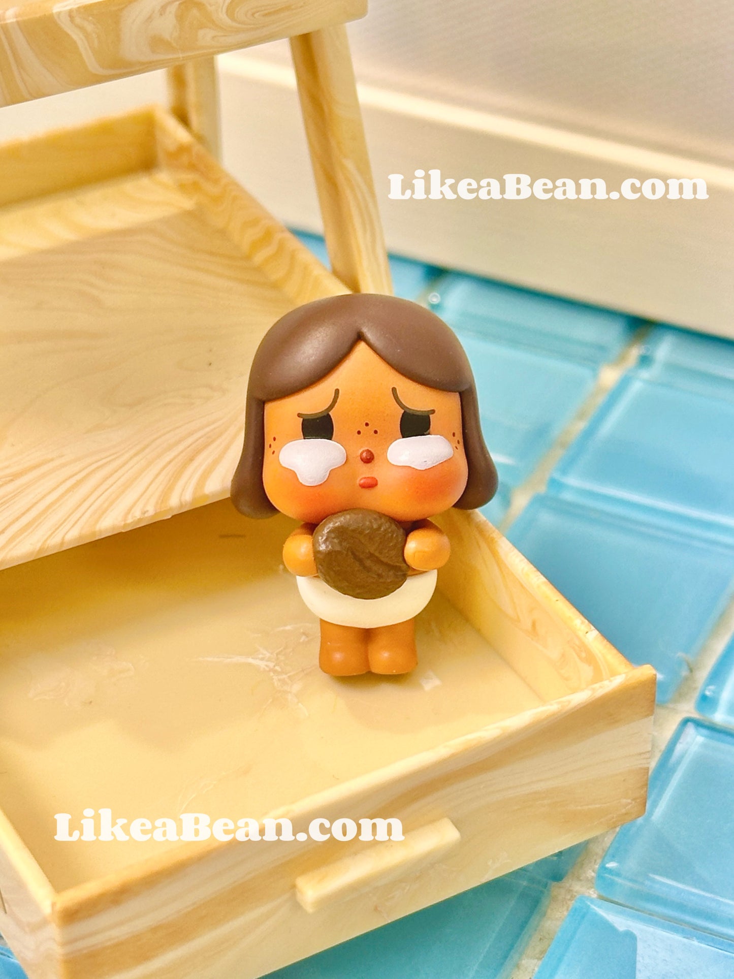 Pop Bean Coffee Factory Series Doll - Crybaby