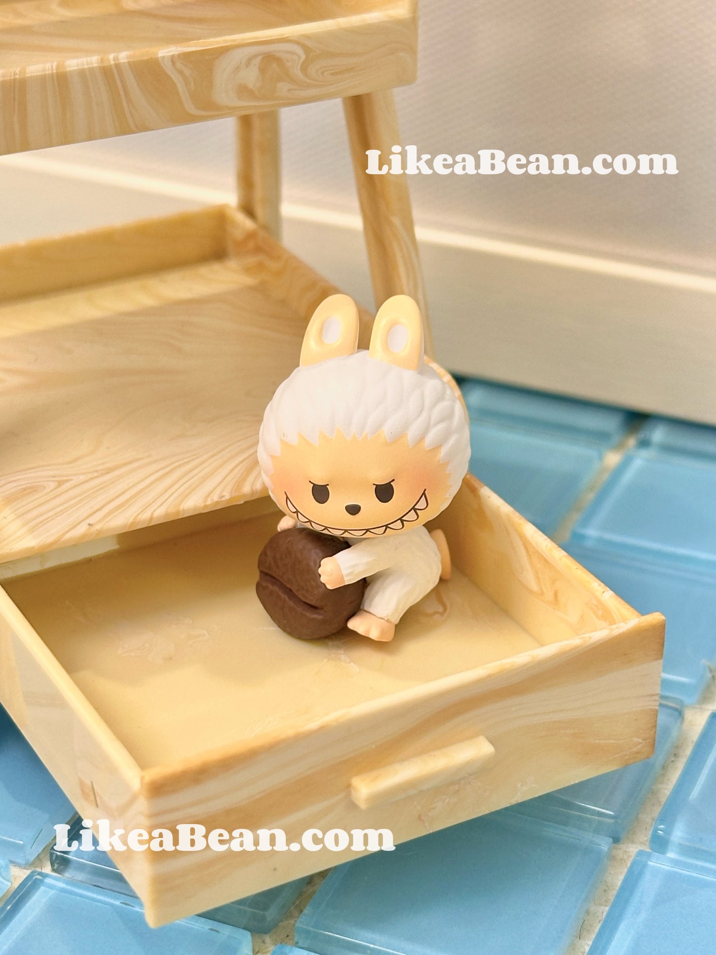 Pop Bean Coffee Factory Series Doll - Labubu