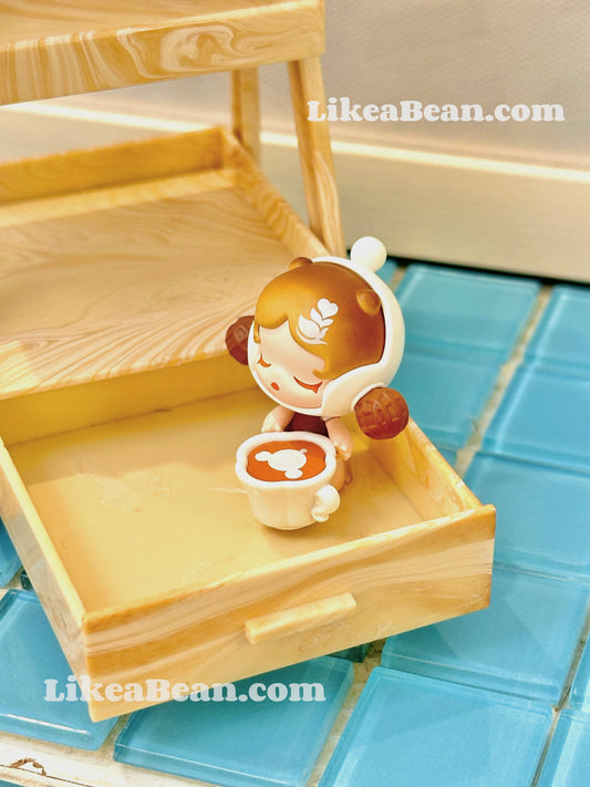 Pop Bean Coffee Factory Series Doll - Skullpanda(Secret)
