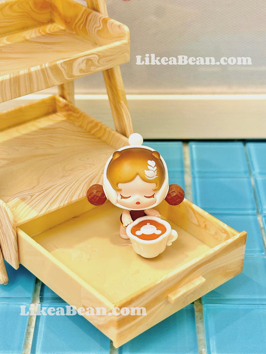 Pop Bean Coffee Factory Series Doll - Skullpanda(Secret)