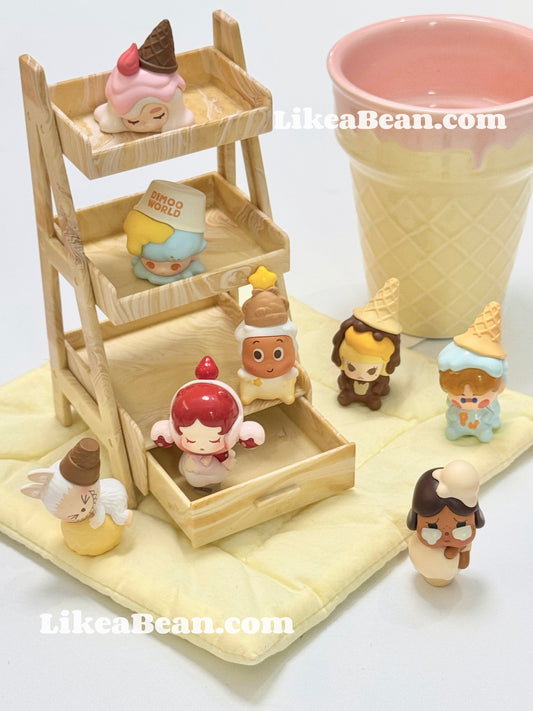 Pop Bean Ice Cream Series (Melted Ice Cream) - Set of 8 beans