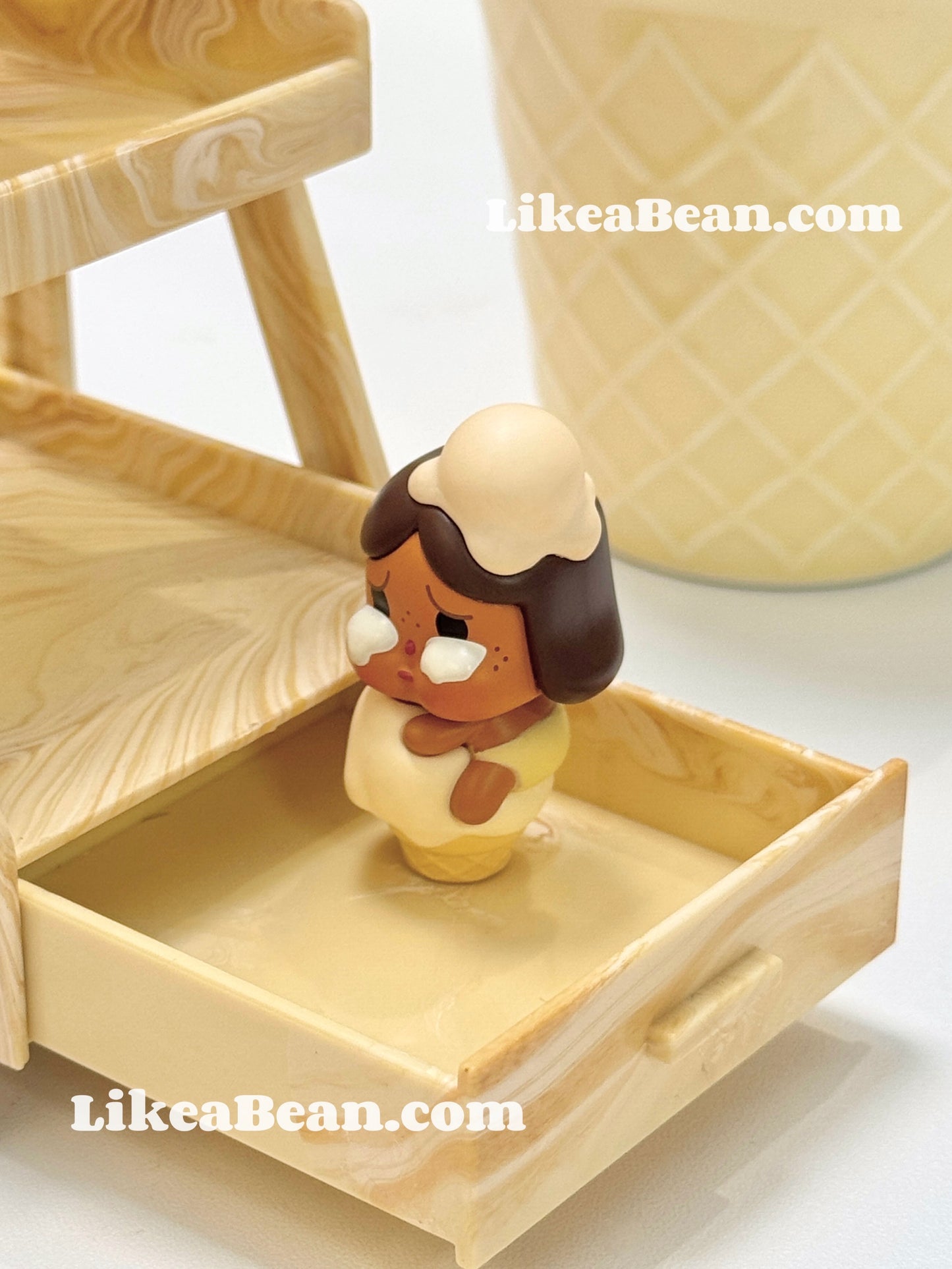 Pop Bean Ice Cream Series (Melted Ice Cream) - Crybaby Melled Cheese Balls