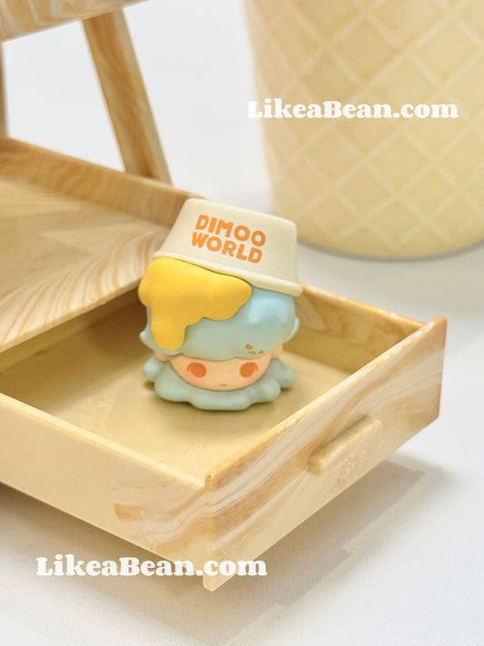 Pop Bean Ice Cream Series (Melted Ice Cream) - Dimoo Sea Salt Cheese Bowl