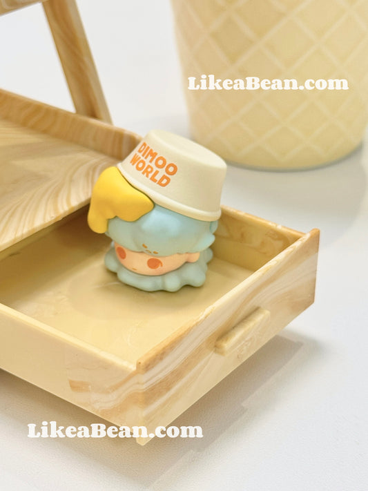 Pop Bean Ice Cream Series (Melted Ice Cream) - Dimoo Sea Salt Cheese Bowl