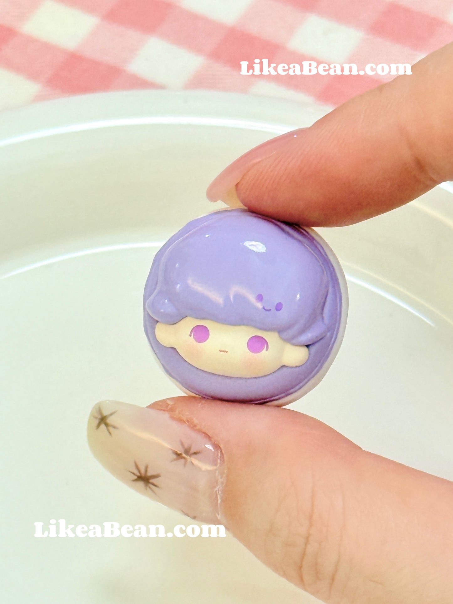 Pop Bean Macaron Dessert Series - Dimoo Grape Mousse