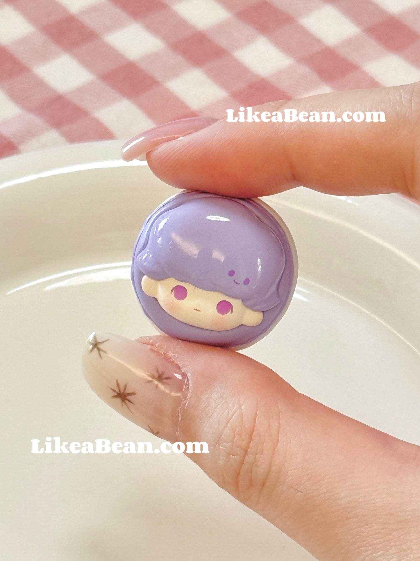 Pop Bean Macaron Dessert Series - Dimoo Grape Mousse