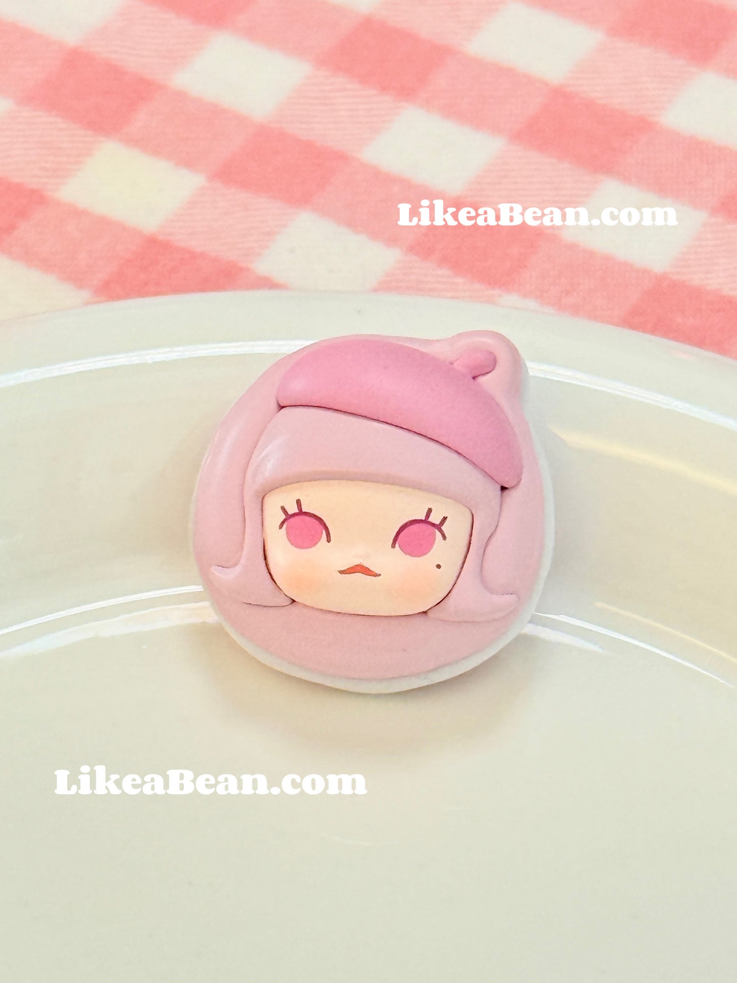 Pop Bean Macaron Dessert Series - Molly Strawberry Cream