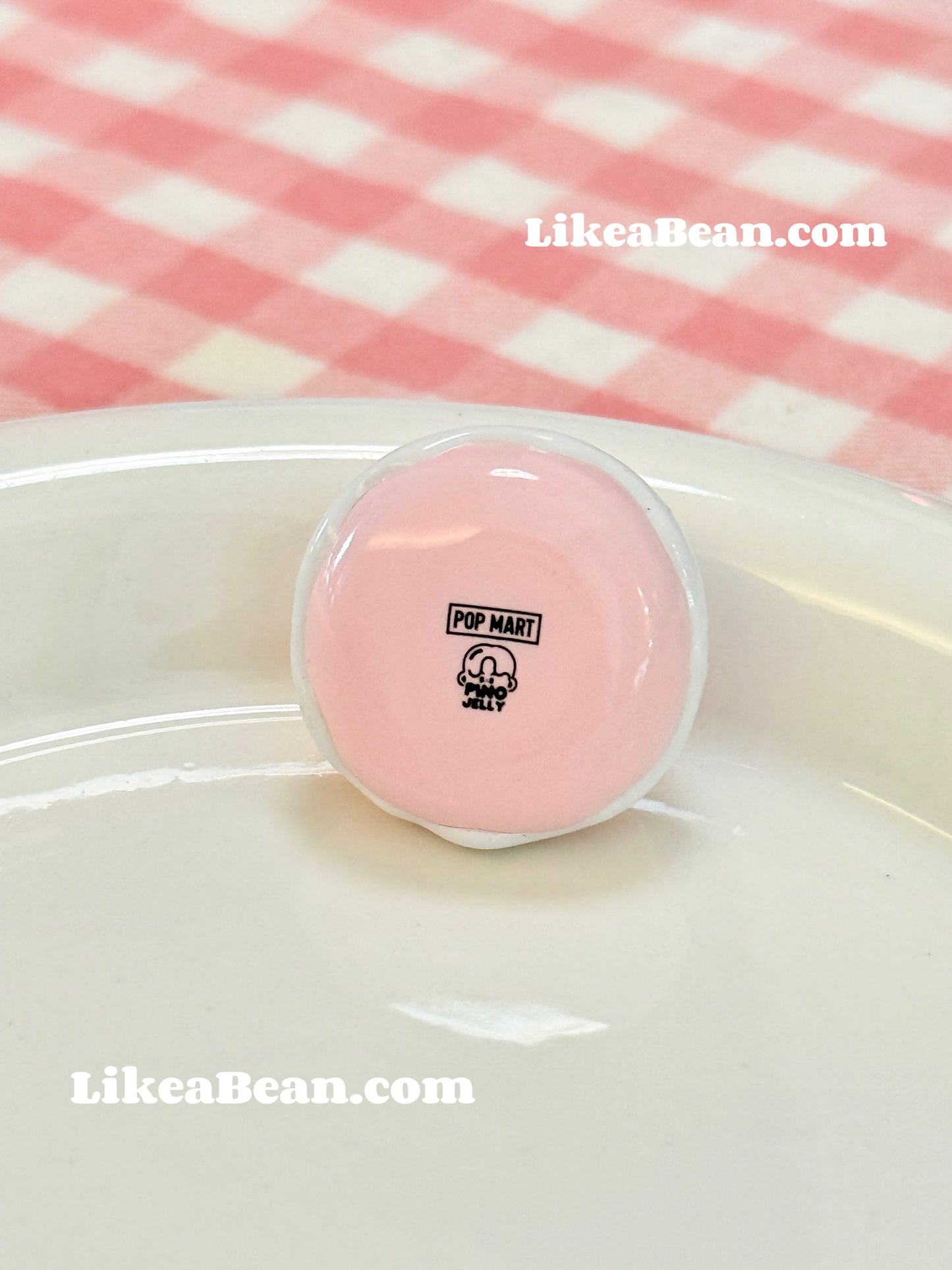 Pop Bean Macaron Dessert Series - Pino Jelly Litchi